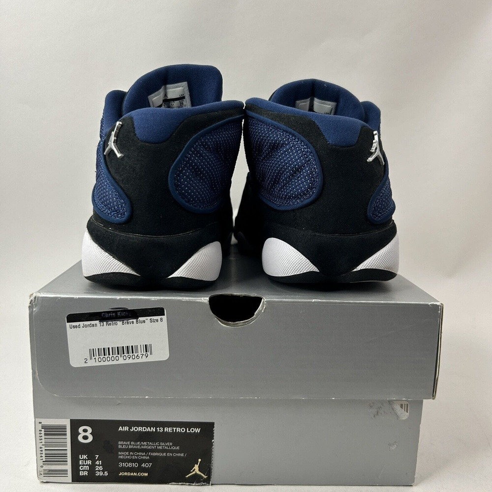 Nike Shoes Air Jordan 13 Retro Low “Brave Blue” 2024 - Picture 5 of 8